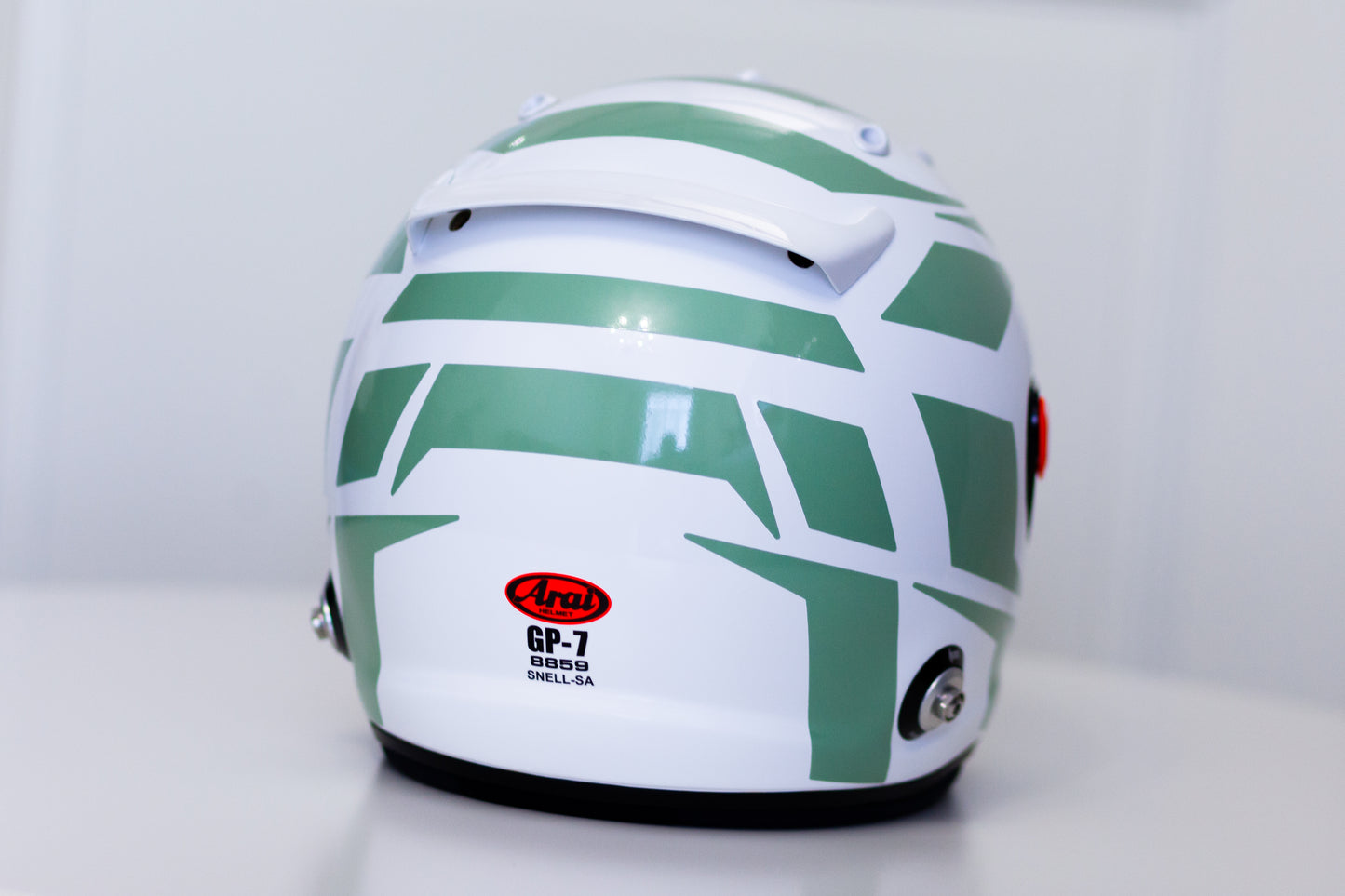 ATOMIC Stickers for helmet Color scheme #1 (design pack) (Karting, Motorsport, Moto)