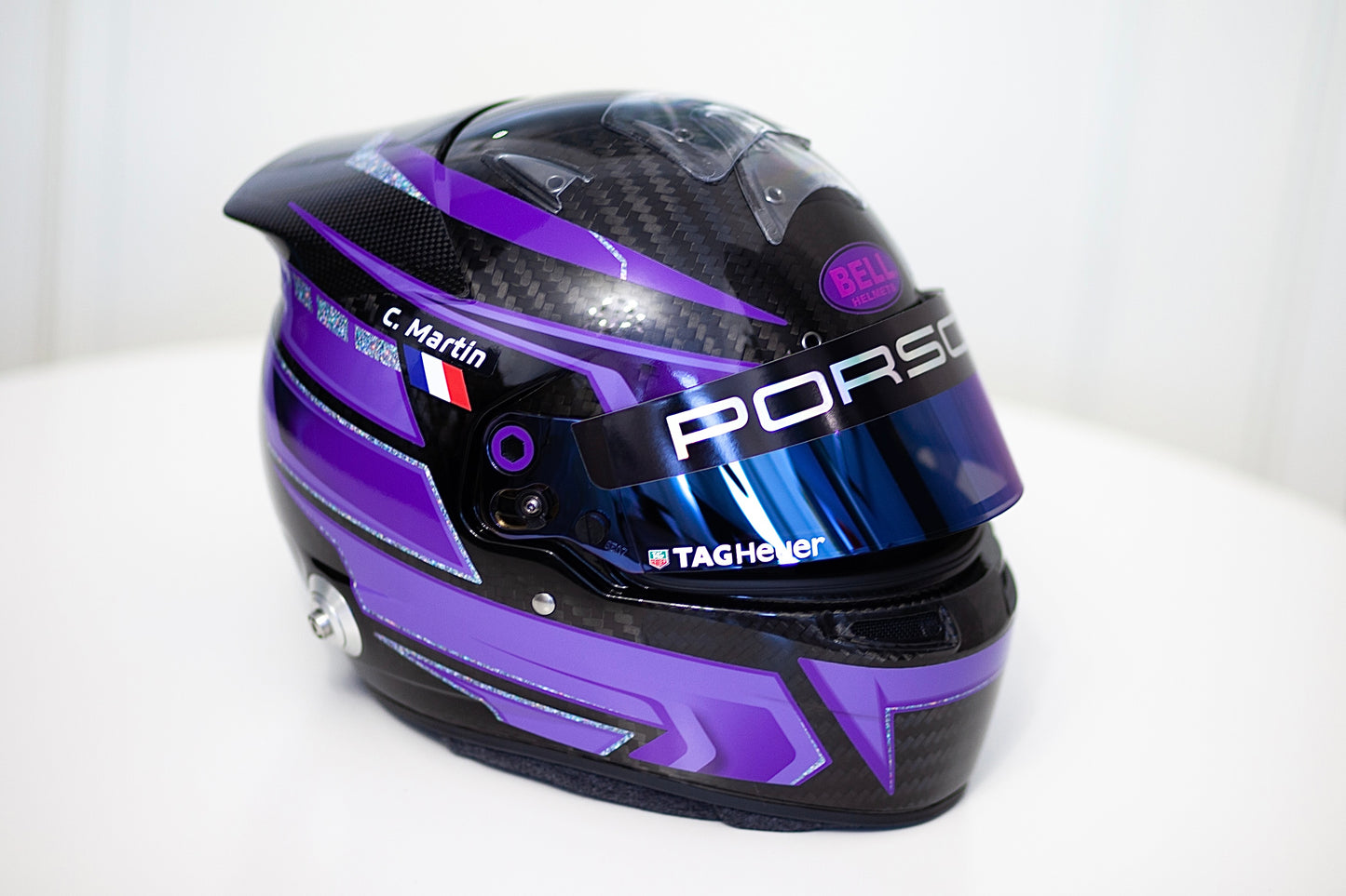 IMOLA Stickers for helmet Color scheme #1 (design pack) (Karting, Motorsport, Moto)