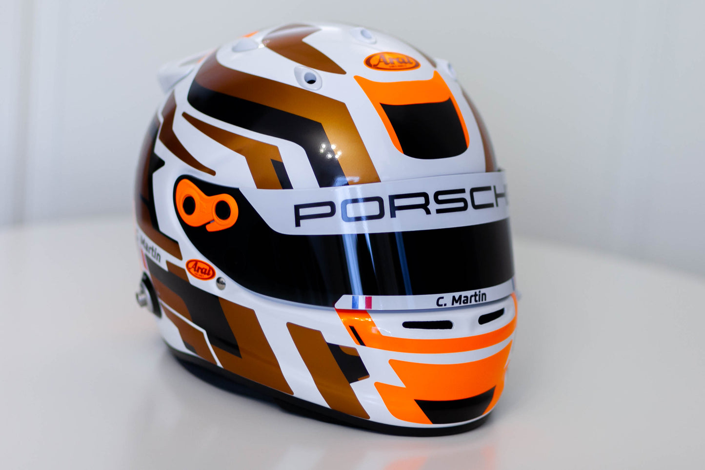 LACONCA Sticker Kit for helmet Color Scheme #1 FLUO Metal (design pack) (Karting, Motorsport, Moto)