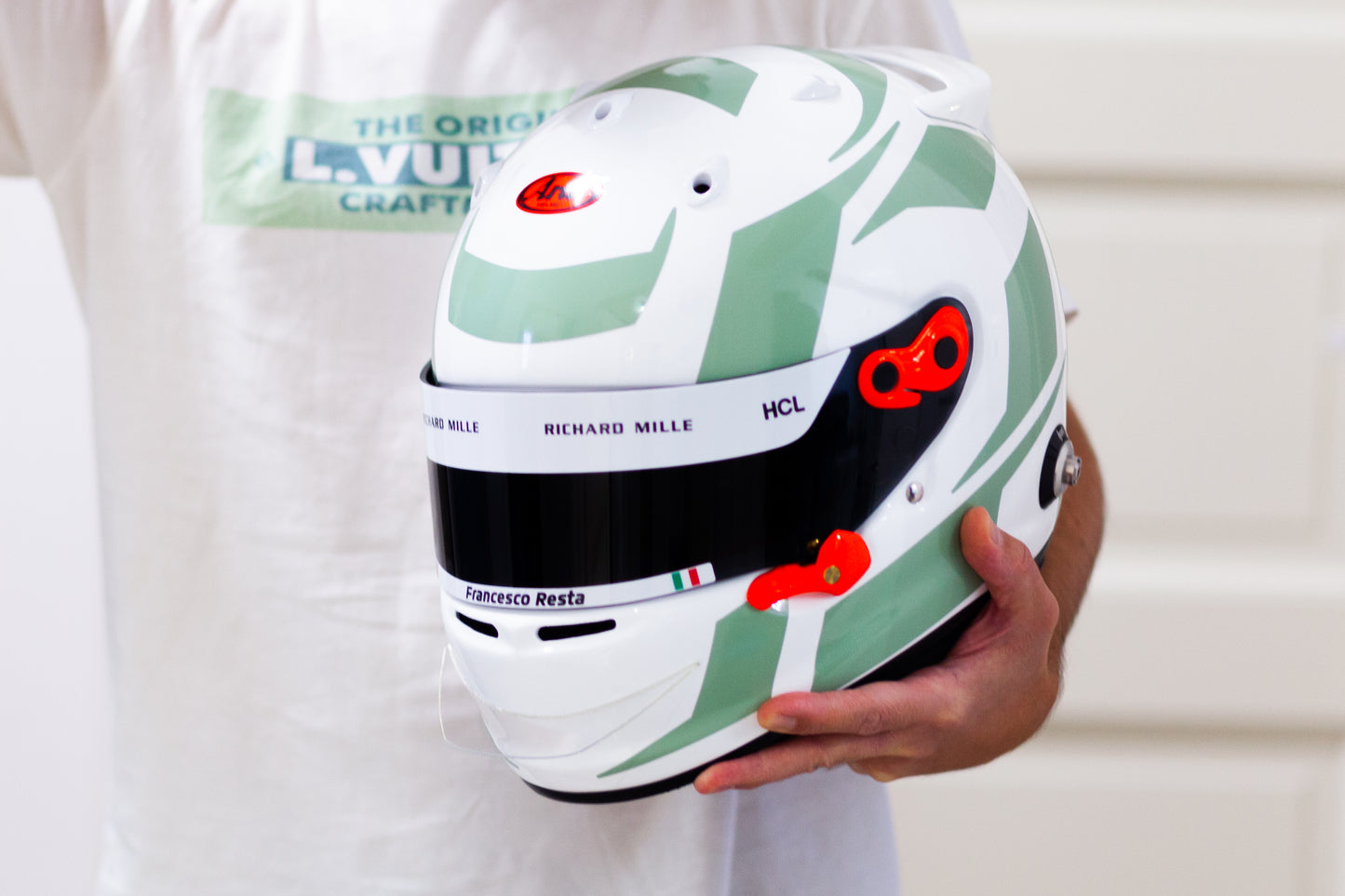 ATOMIC Stickers for helmet Color scheme #1 (design pack) (Karting, Motorsport, Moto)