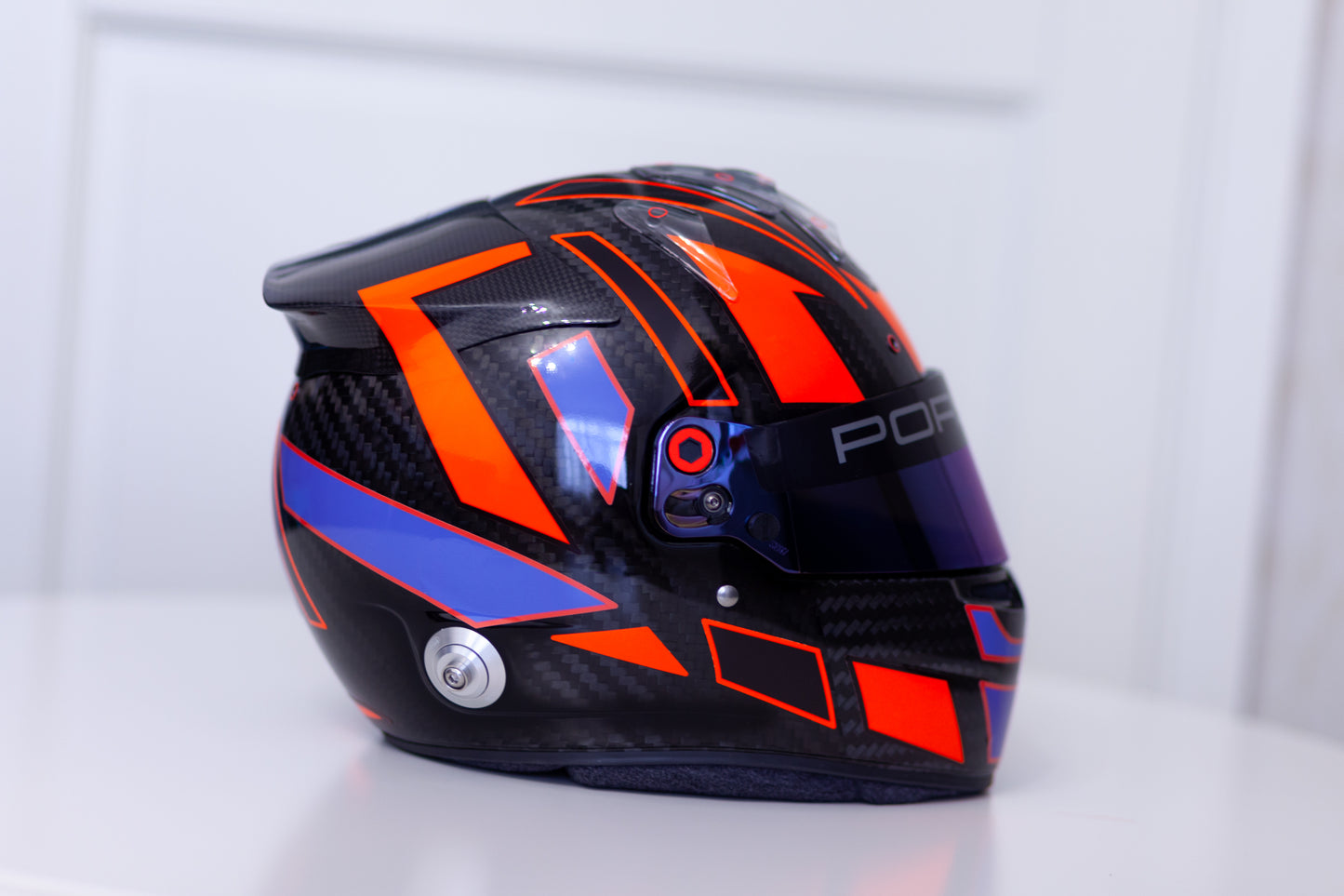 MONZA Helmet Sticker Kit with part FLUO (design pack) (Karting, Motorsport)