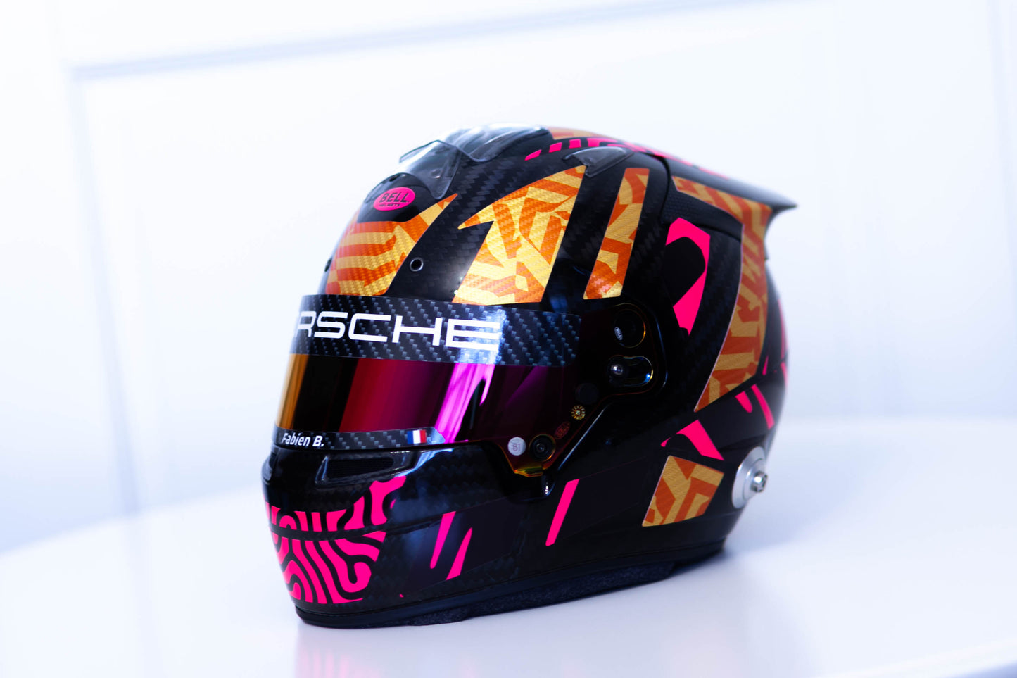 LANZ Sticker Kit with part Carbon for helmet (design pack) (Karting, Motorsport, Moto)
