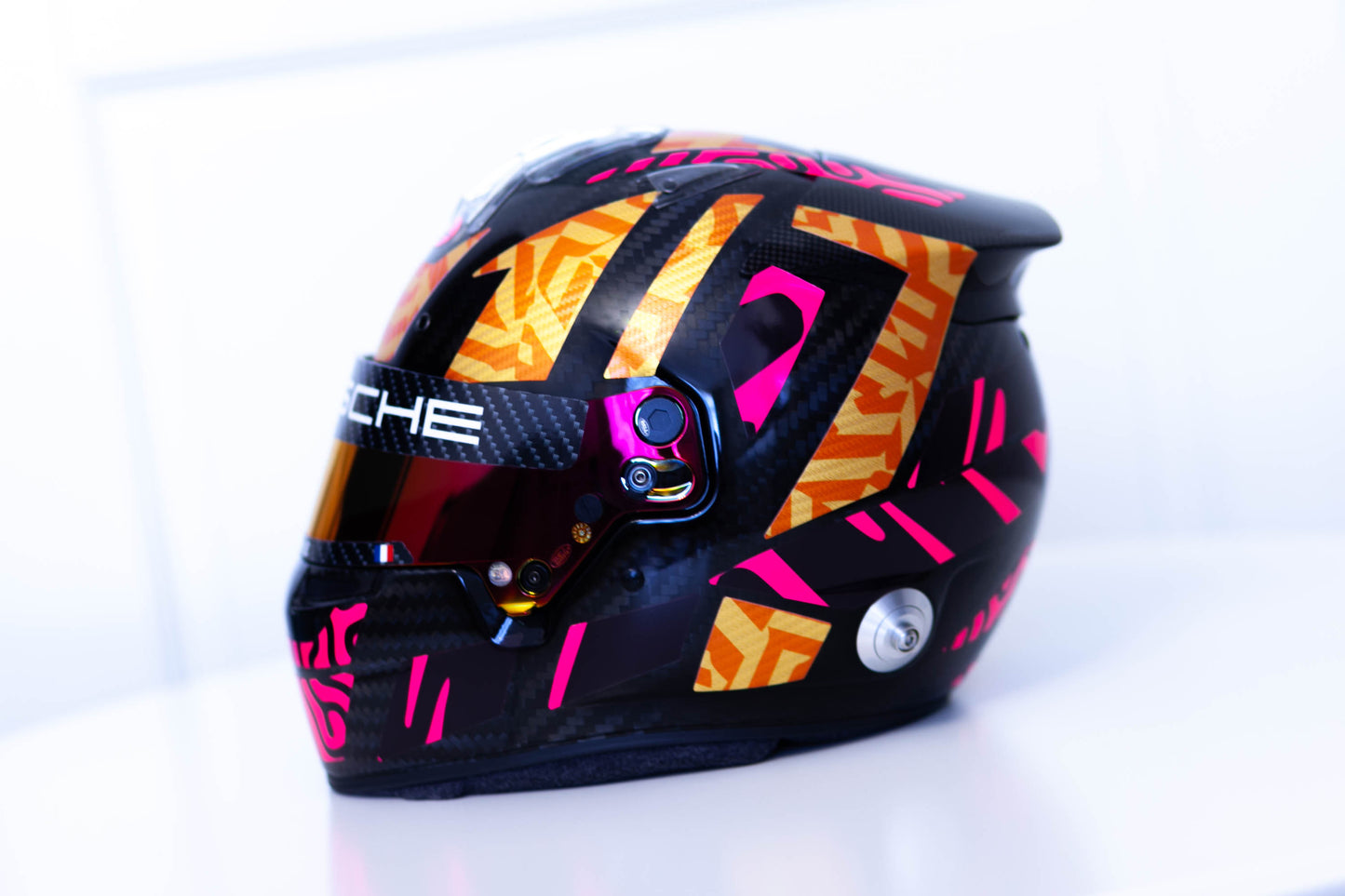 LANZ Sticker Kit with part Carbon for helmet (design pack) (Karting, Motorsport, Moto)