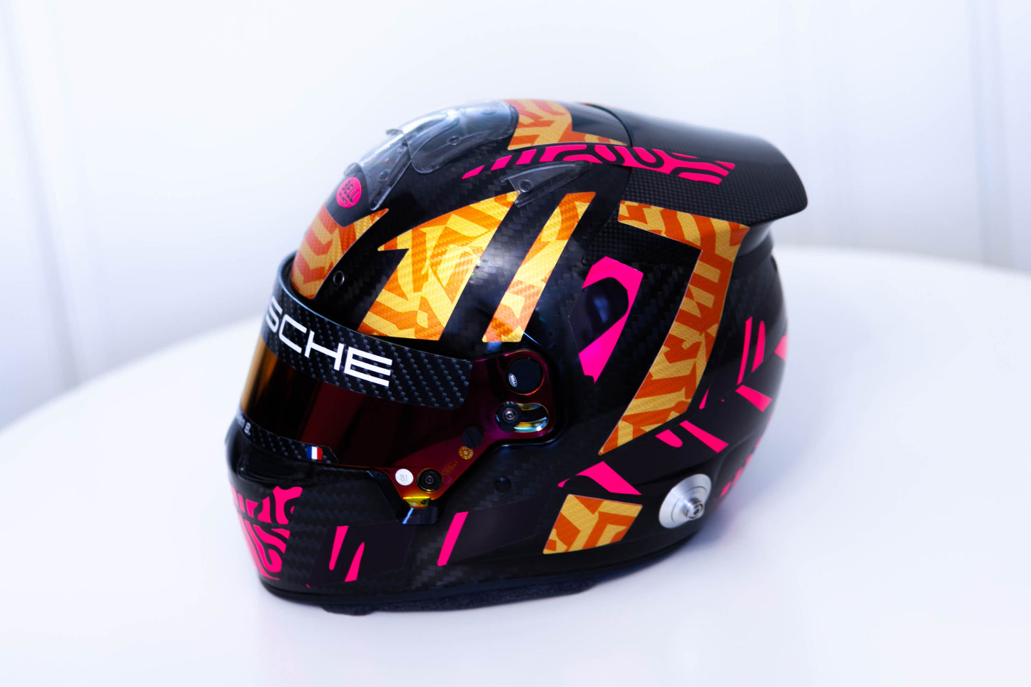LANZ Sticker Kit with part Carbon for helmet (design pack) (Karting, Motorsport, Moto)