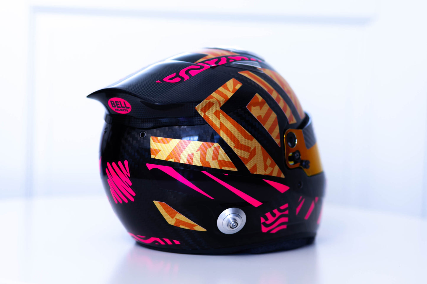 LANZ Sticker Kit with part Carbon for helmet (design pack) (Karting, Motorsport, Moto)