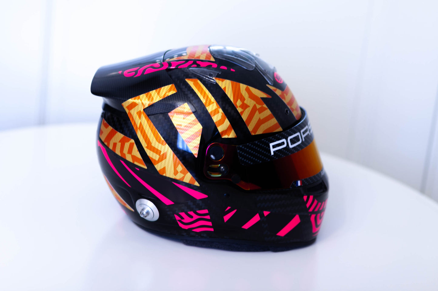 LANZ Sticker Kit with part Carbon for helmet (design pack) (Karting, Motorsport, Moto)