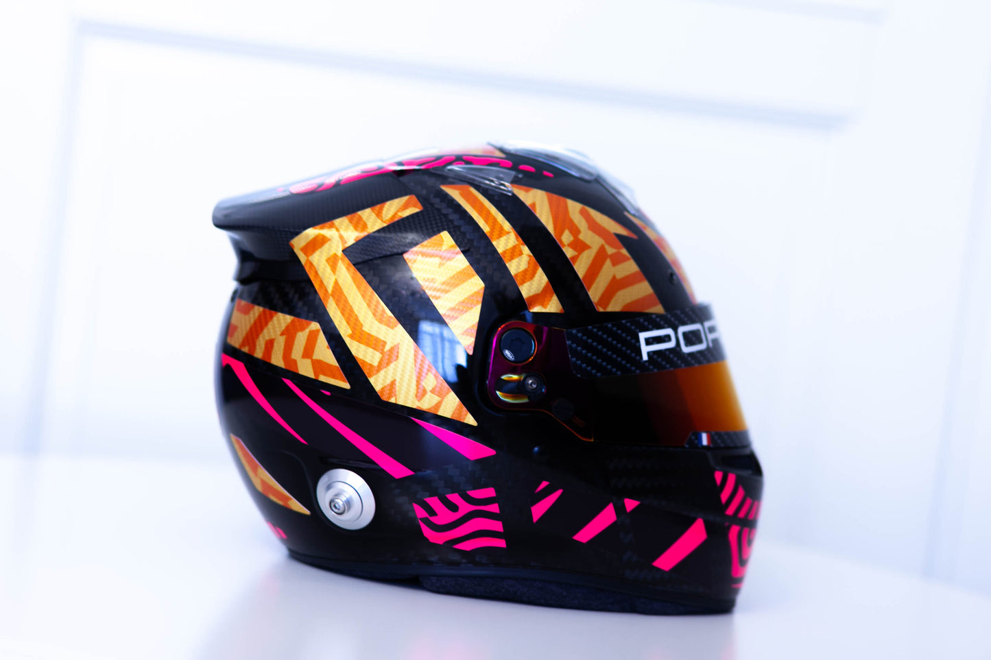 LANZ Sticker Kit with part Carbon for helmet (design pack) (Karting, Motorsport, Moto)