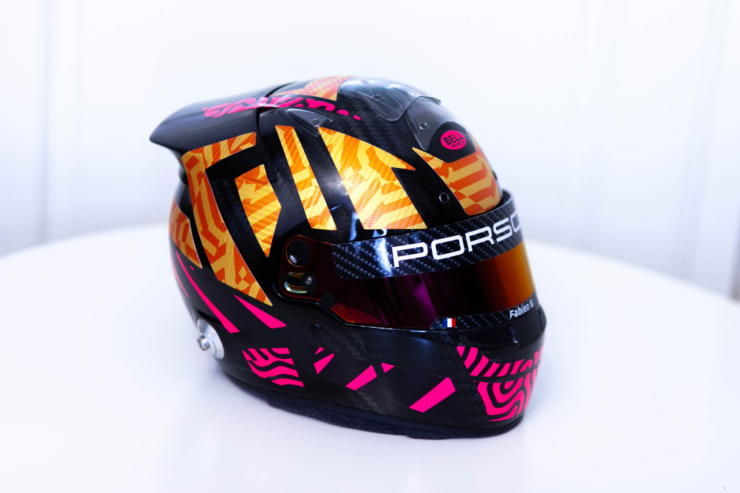 LANZ Sticker Kit with part Carbon for helmet (design pack) (Karting, Motorsport, Moto)