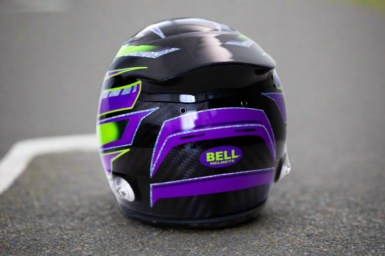 IMOLA Stickers for helmet Color scheme #3 (design pack) (Karting, Motorsport, Moto)