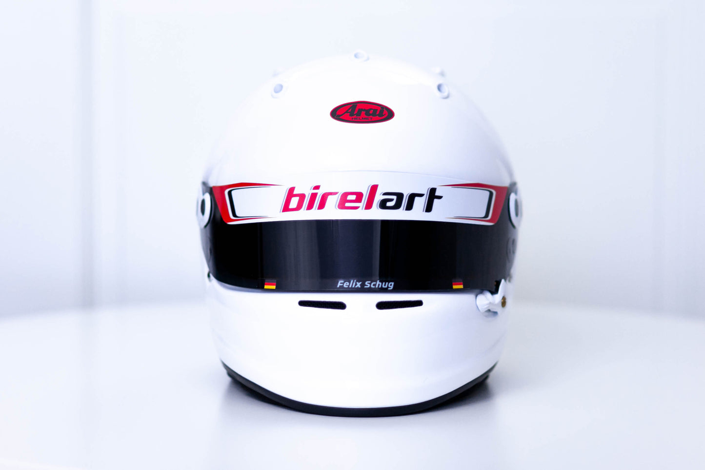 Birel Art NEW LOGO Sticker Kit for visor (Karting, Motorsport, Moto)