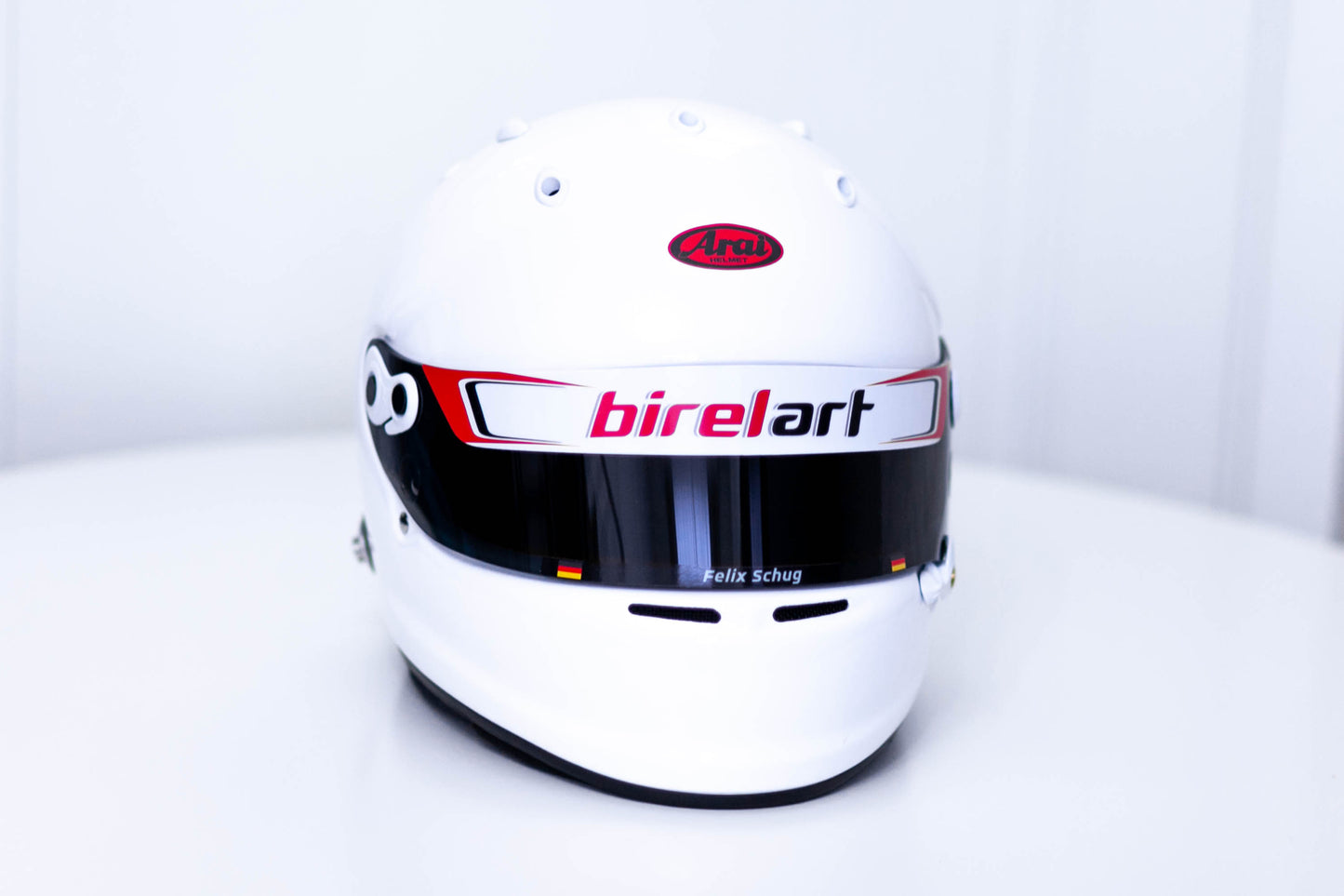Birel Art NEW LOGO Sticker Kit for visor (Karting, Motorsport, Moto)
