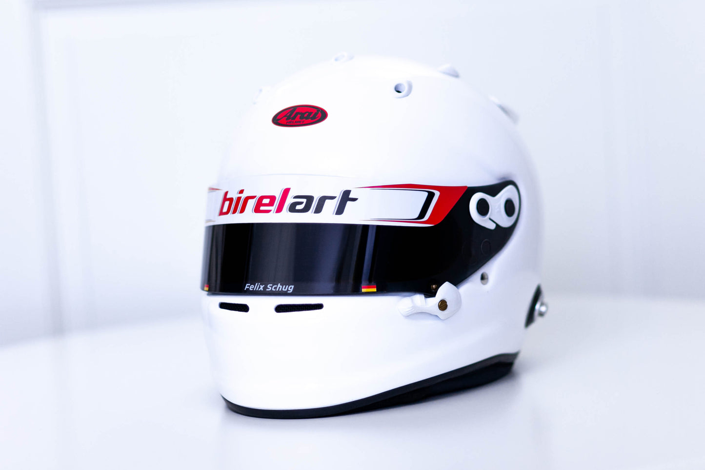 Birel Art NEW LOGO Sticker Kit for visor (Karting, Motorsport, Moto)