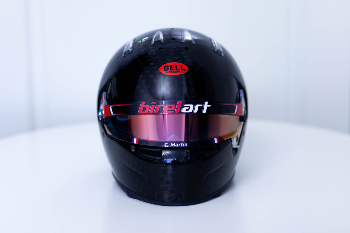 Birel Art NEW LOGO Sticker Kit for visor (Karting, Motorsport, Moto)