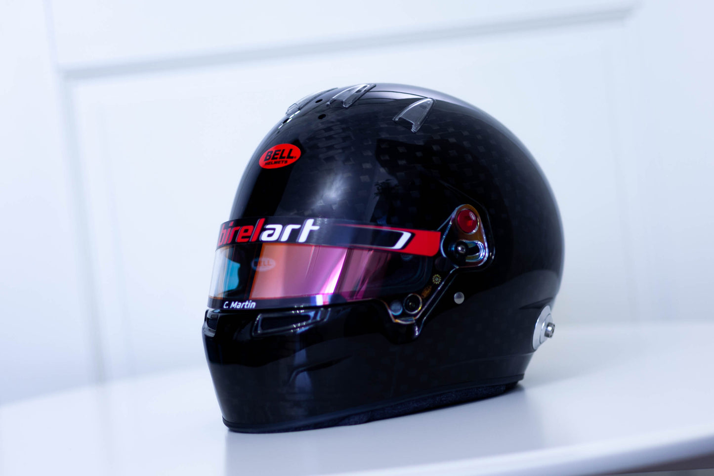 Birel Art NEW LOGO Sticker Kit for visor (Karting, Motorsport, Moto)