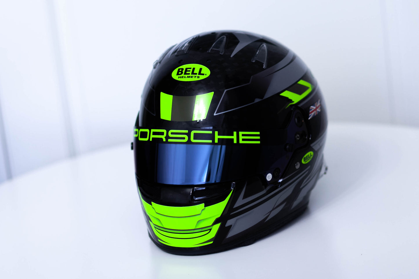 LONATO Sticker Kit for helmet Color Scheme #5 FLUO BLACK helmet (design pack) (Karting, Motorsport, Moto)