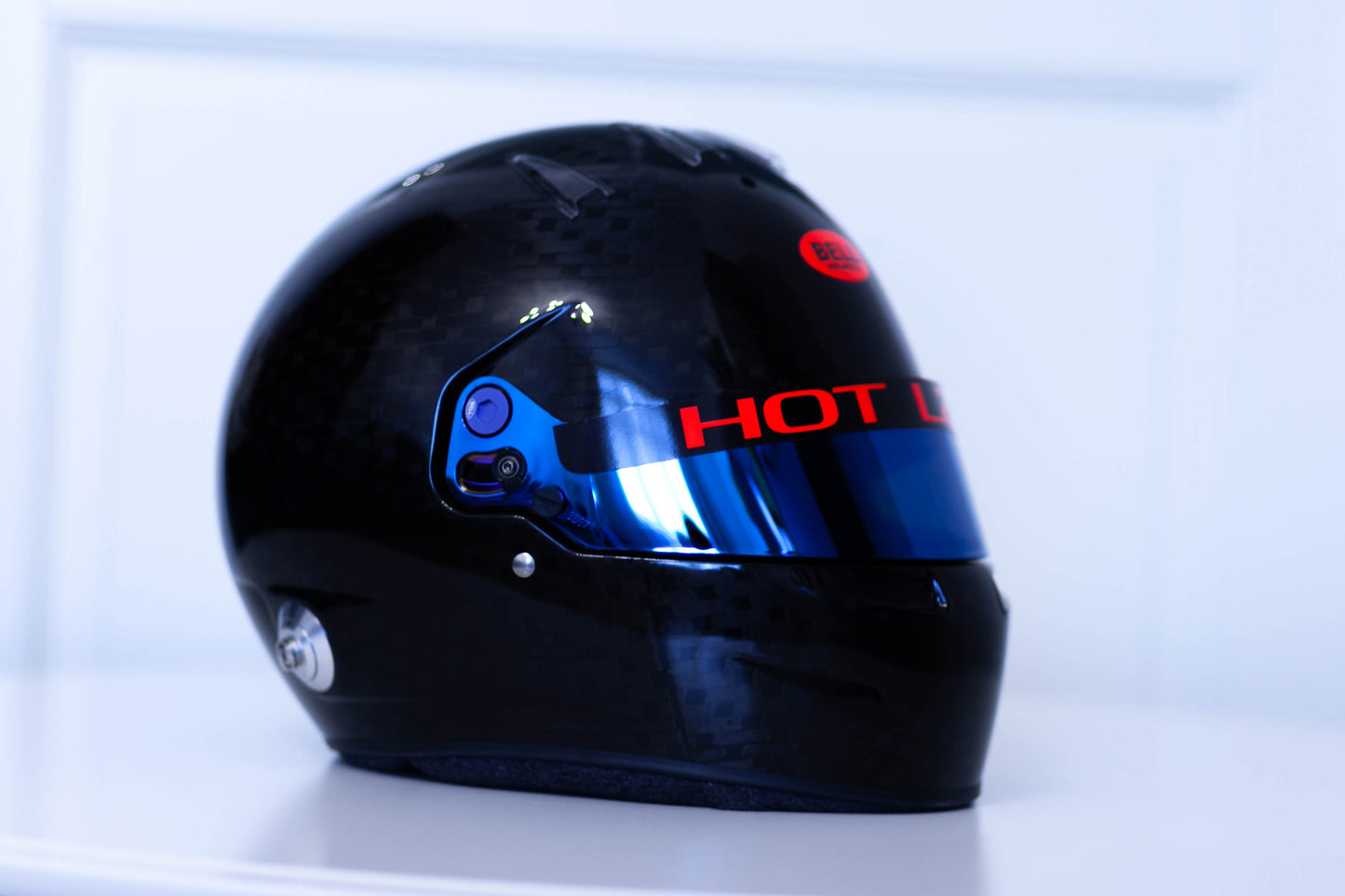 HOT LAPS Sticker Kit for visor in FLUO (Karting, Motorsport, Moto)