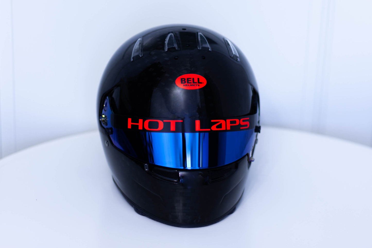 HOT LAPS Sticker Kit for visor in FLUO (Karting, Motorsport, Moto)
