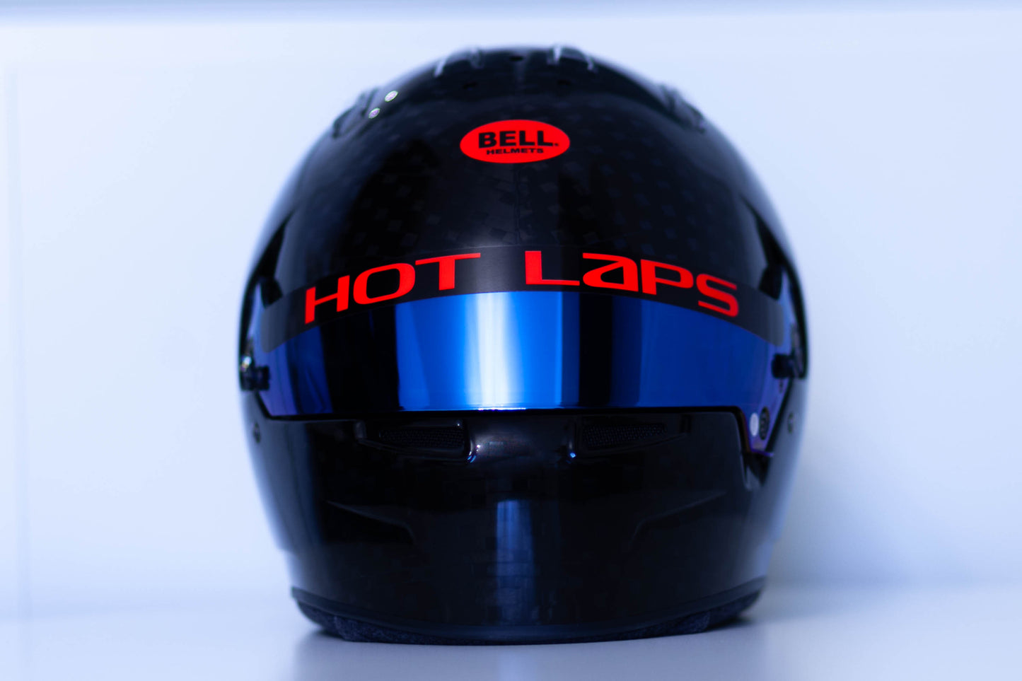 HOT LAPS Sticker Kit for visor in FLUO (Karting, Motorsport, Moto)