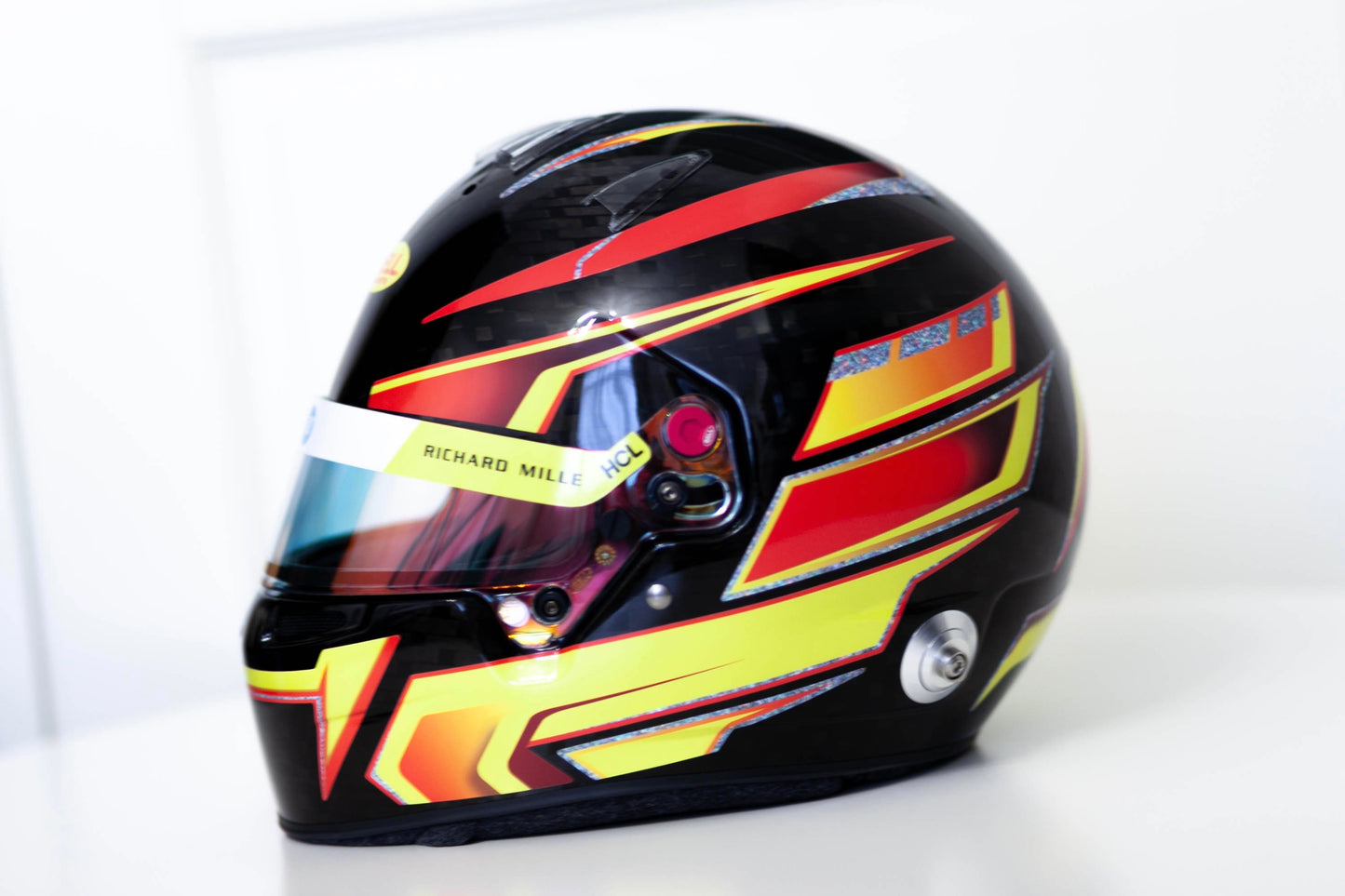 IMOLA Stickers for helmet Color scheme #4 (design pack) (Karting, Motorsport, Moto)