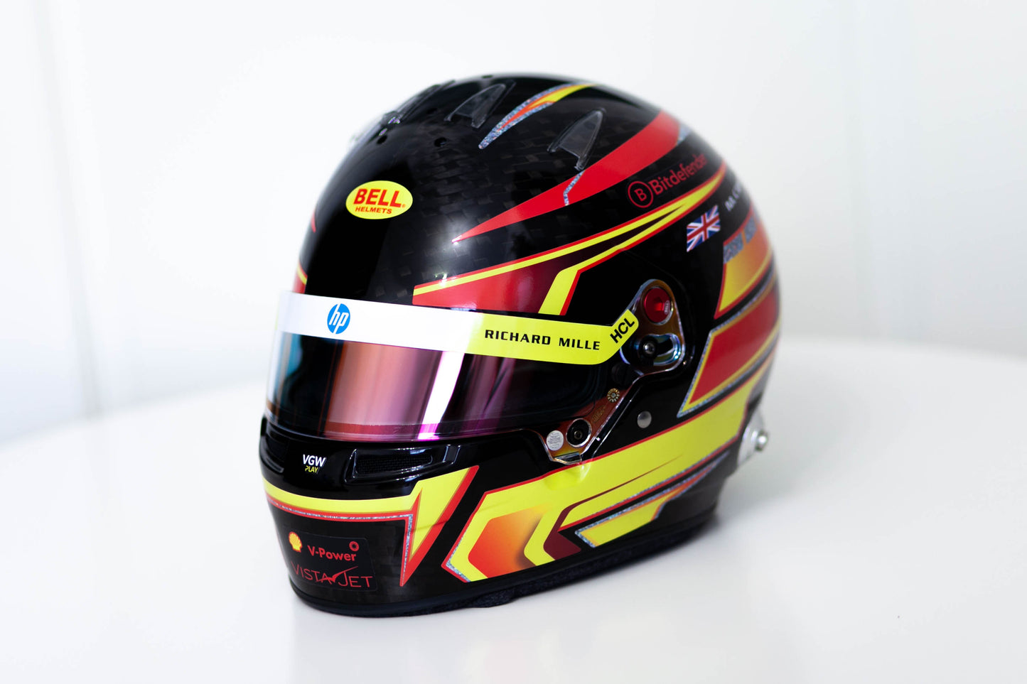 IMOLA Stickers for helmet Color scheme #4 (design pack) (Karting, Motorsport, Moto)