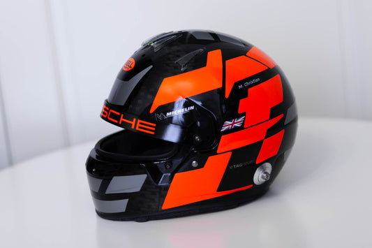 MISANO Sticker Kit for helmet Color Scheme #1 FLUO BLACK helmet (design pack) (Karting, Motorsport, Moto)