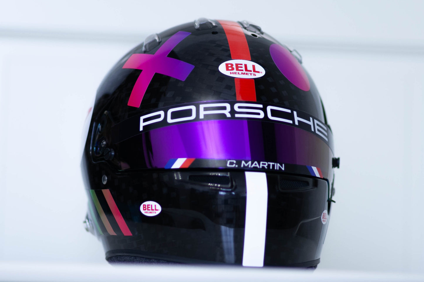 PULSAR Sticker Kit for helmet Color Scheme #1 (design pack) (Karting, Motorsport, Moto)