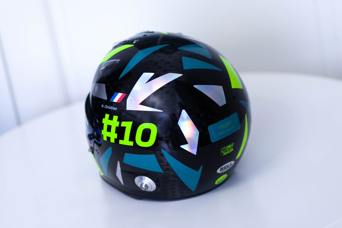 AMR 2025 Sticker Kit for helmet (design pack) (Karting, Motorsport, Moto)