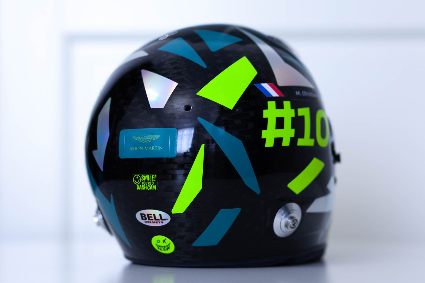 AMR 2025 Sticker Kit for helmet (design pack) (Karting, Motorsport, Moto)