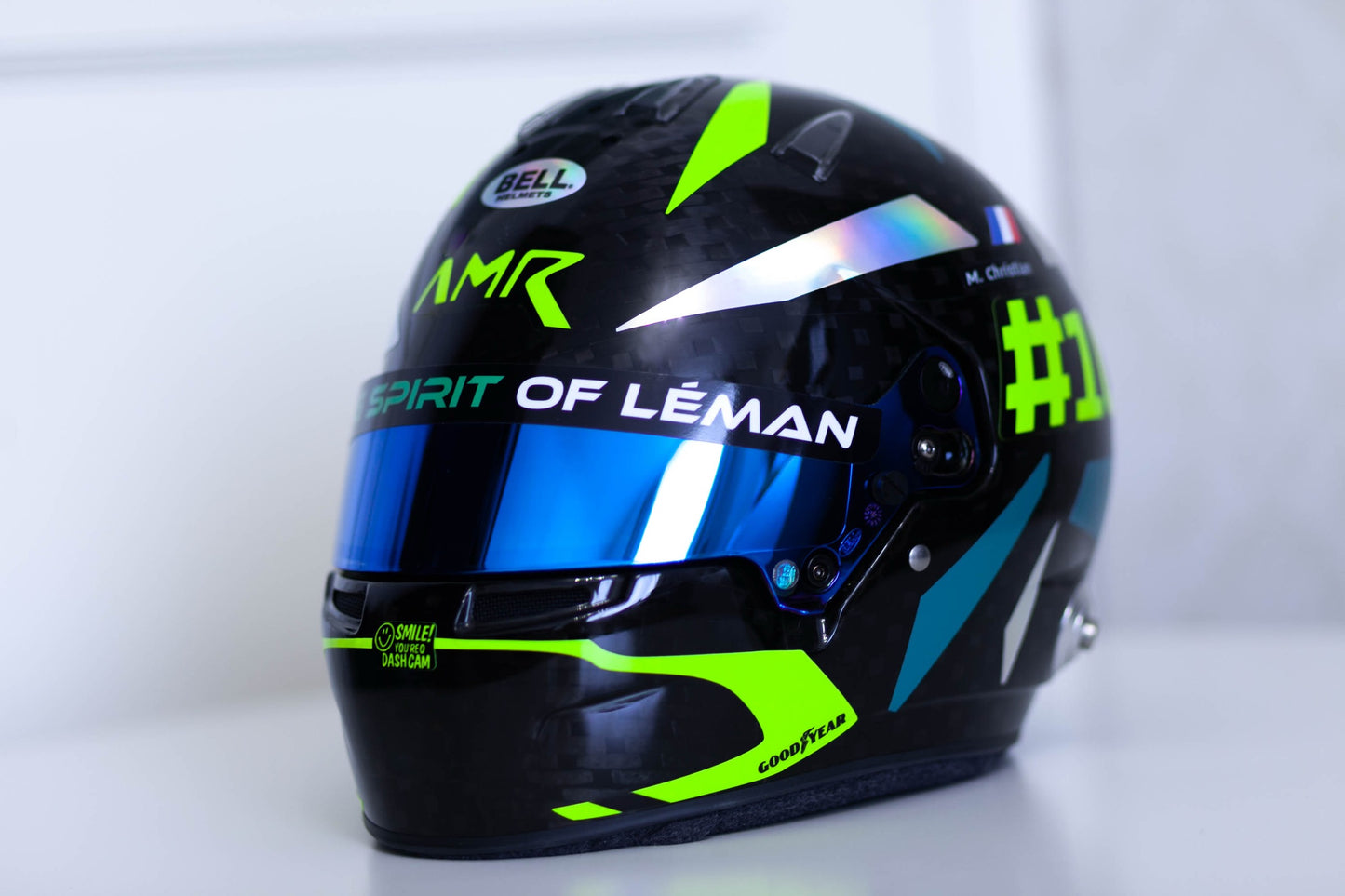 AMR 2025 Sticker Kit for helmet (design pack) (Karting, Motorsport, Moto)