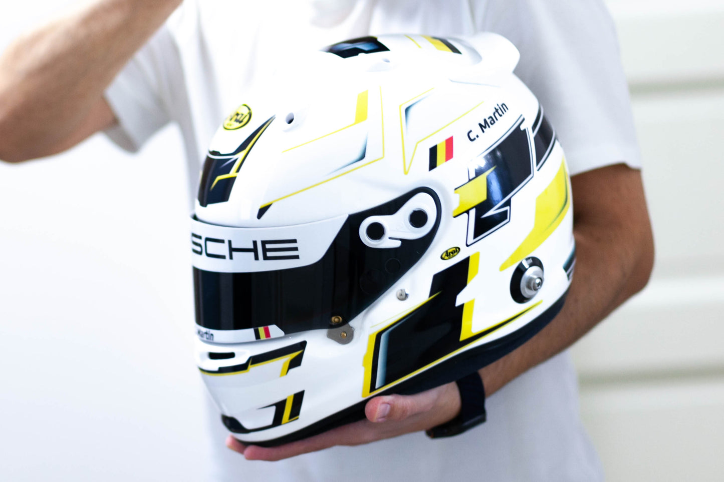MISANO Sticker Kit for helmet Color Scheme #2 (design pack) (Karting, Motorsport, Moto)