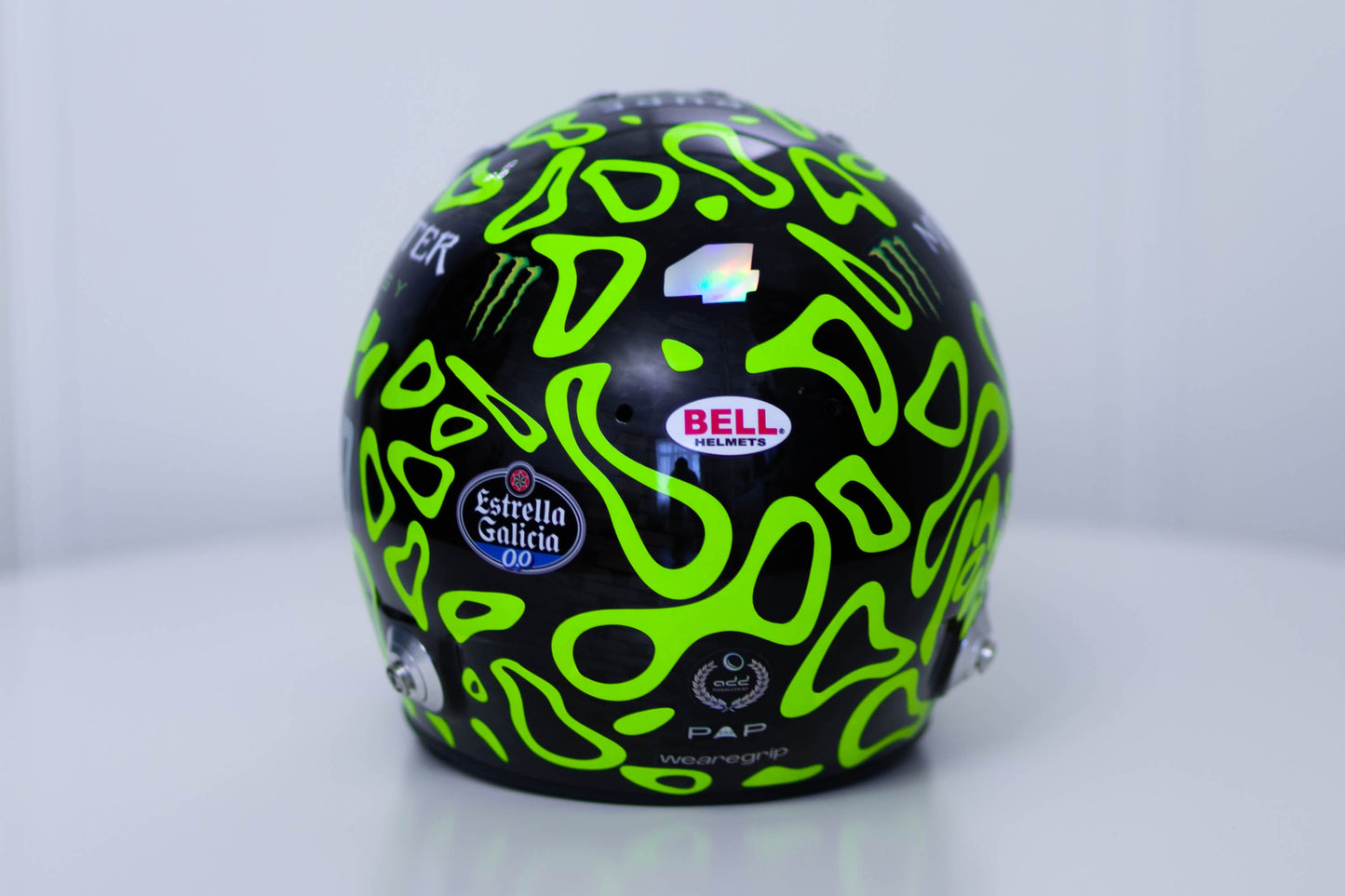 LANDO 2024 FLUO Sticker Kit for helmet (design pack) (Karting, Motorsport, Moto)
