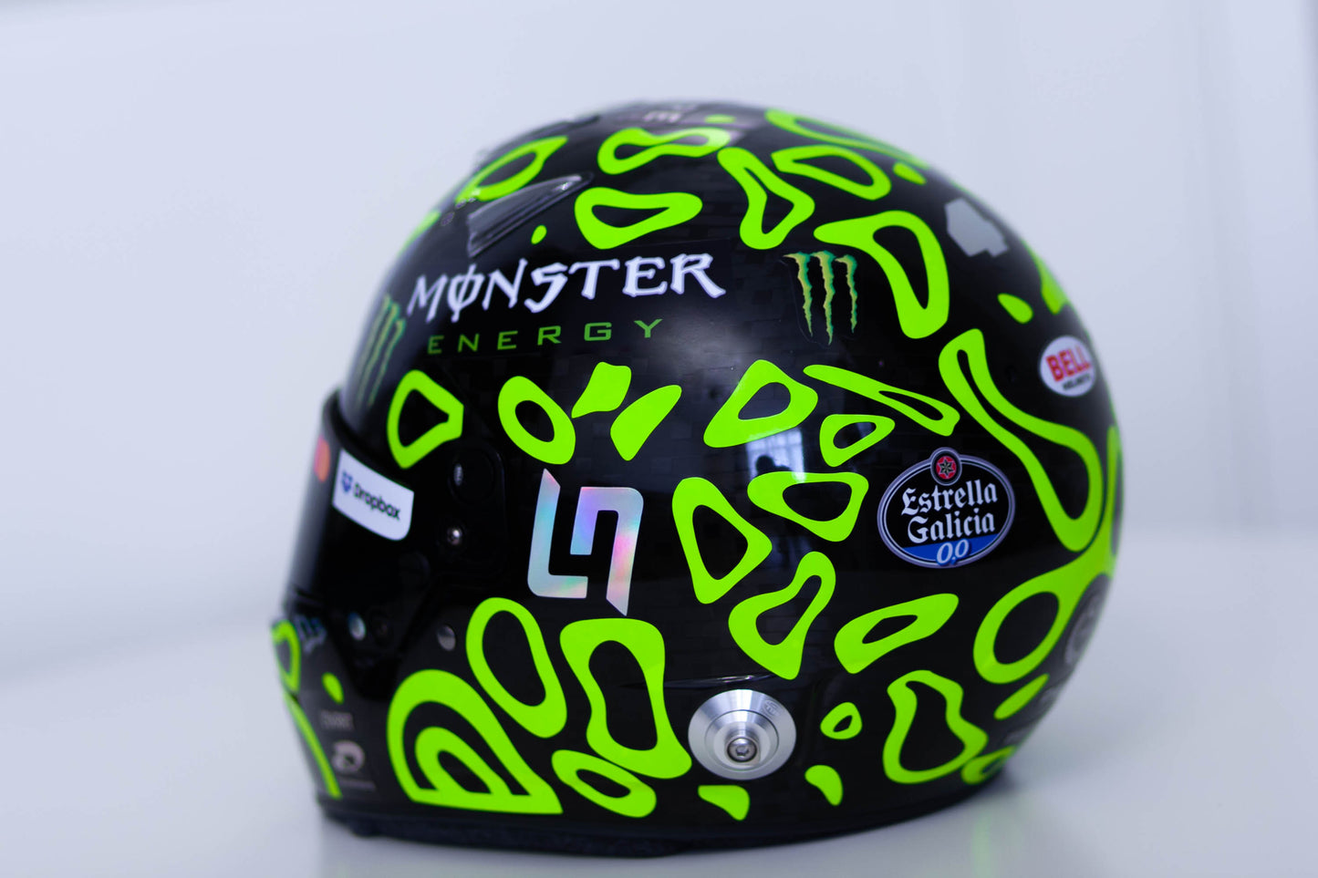 LANDO 2024 FLUO Sticker Kit for helmet (design pack) (Karting, Motorsport, Moto)