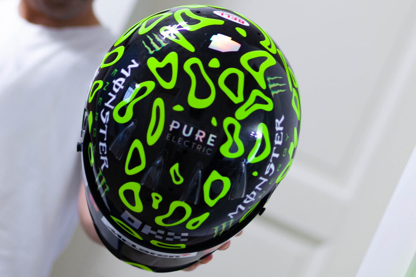 LANDO 2024 FLUO Sticker Kit for helmet (design pack) (Karting, Motorsport, Moto)