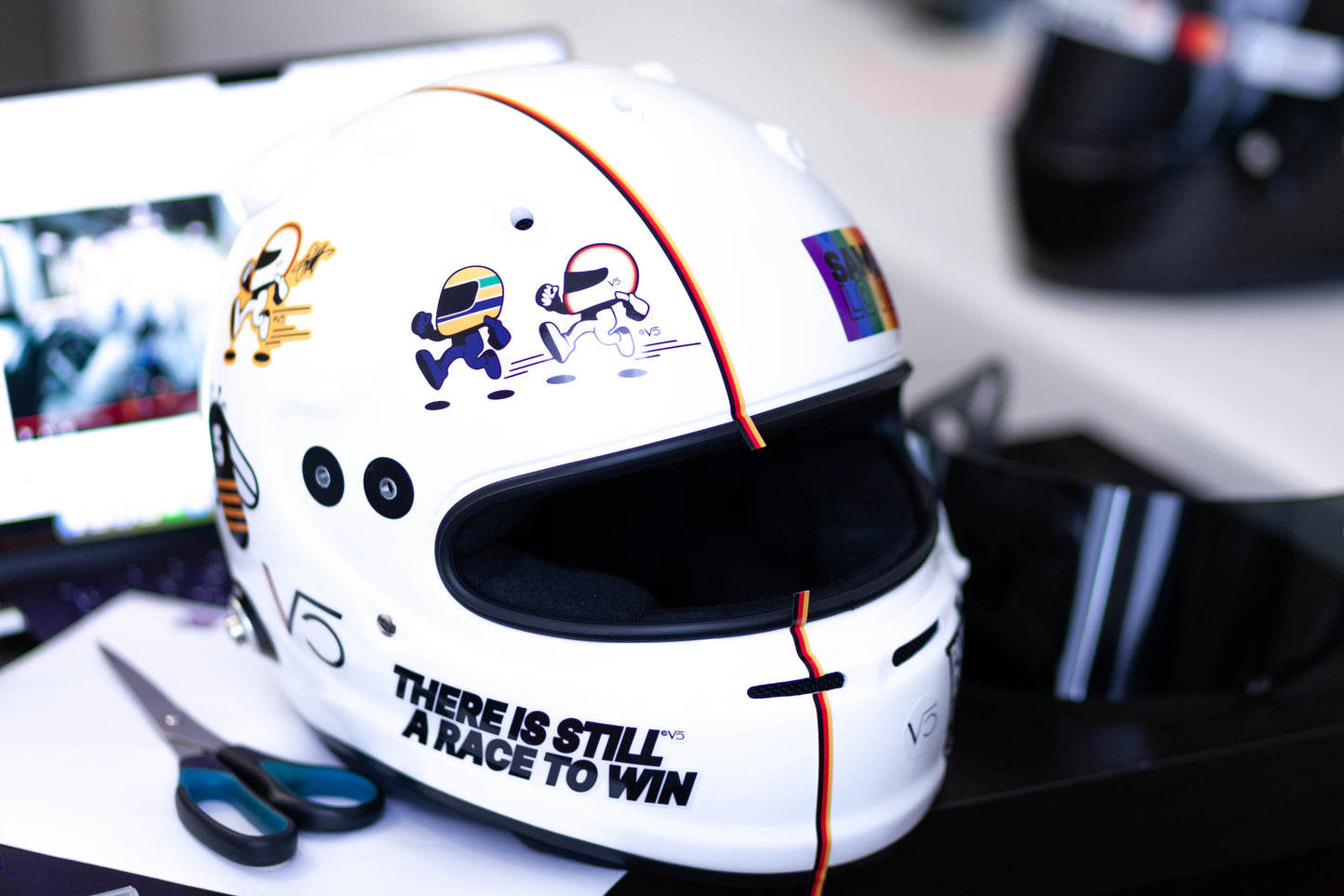 VET 25 ROC Sydney track Sticker Kit for helmet (design pack) (Karting, Motorsport, Moto)
