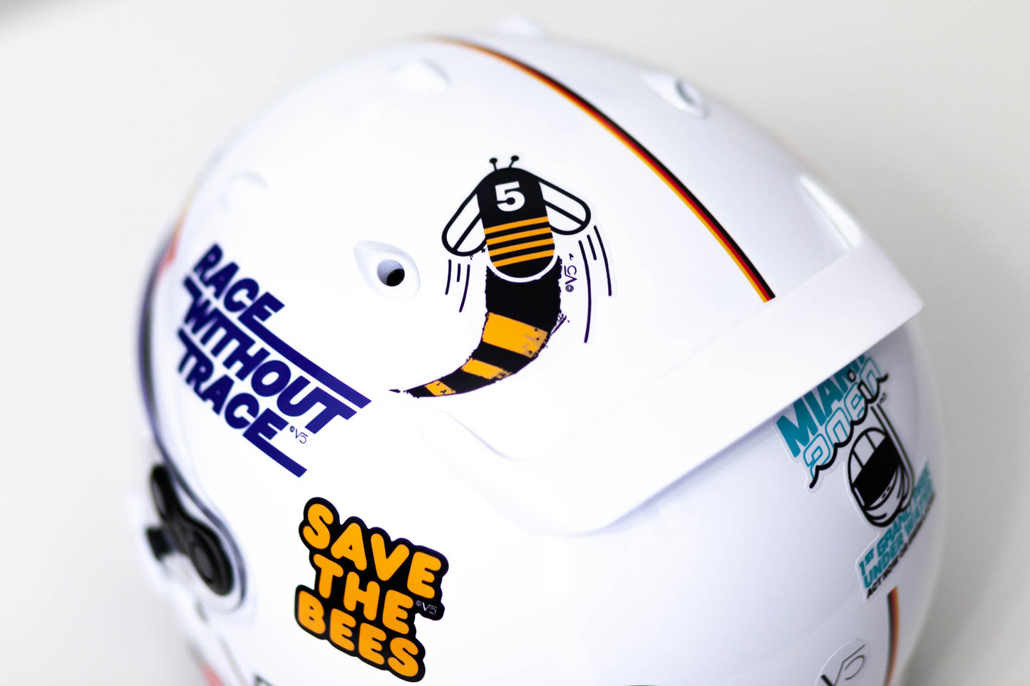 VET 25 ROC Sydney track Sticker Kit for helmet (design pack) (Karting, Motorsport, Moto)