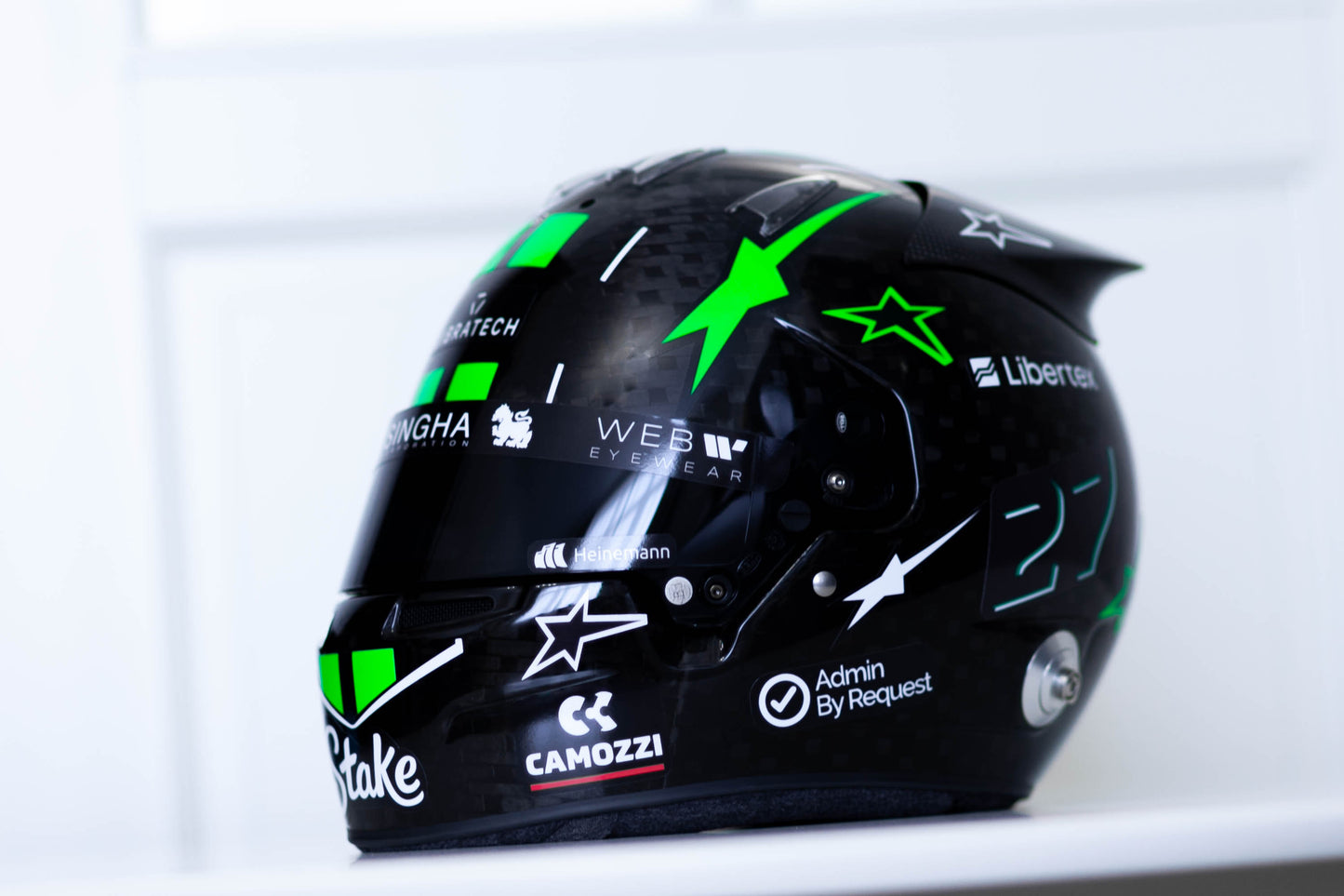 HULK Sticker with part FLUO Kit for helmet (design pack) (Karting, Motorsport, Moto)