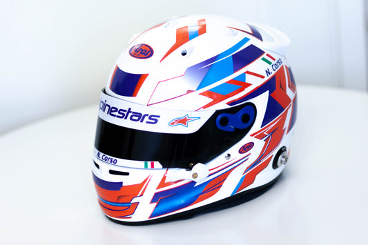 LONATO Sticker Kit for helmet Color Scheme #7 (design pack) (Karting, Motorsport, Moto)