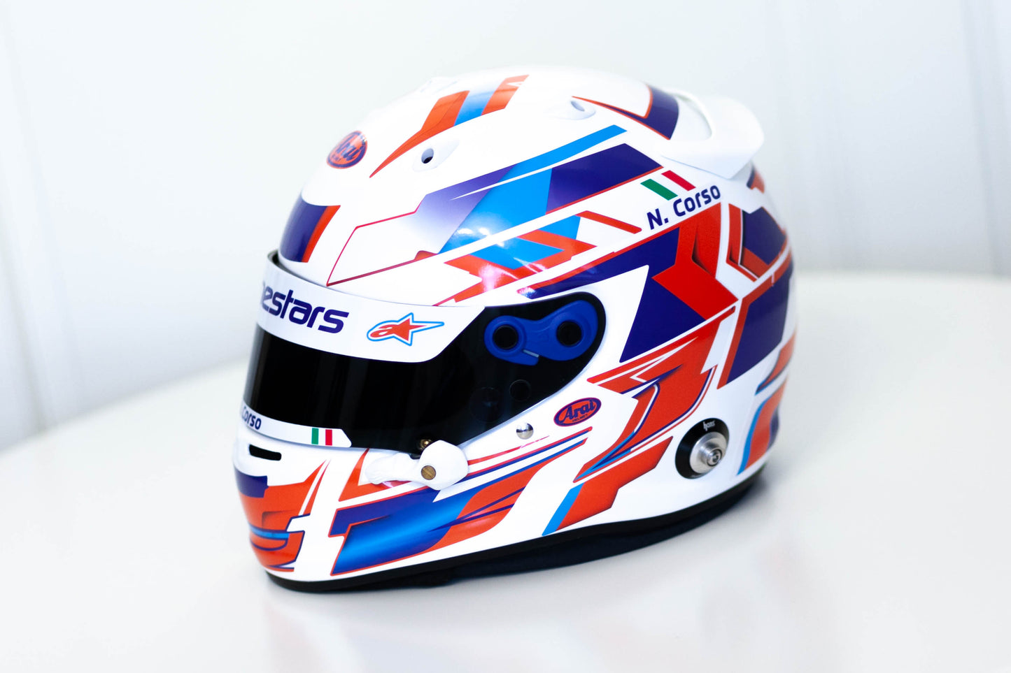 LONATO Sticker Kit for helmet Color Scheme #7 (design pack) (Karting, Motorsport, Moto)