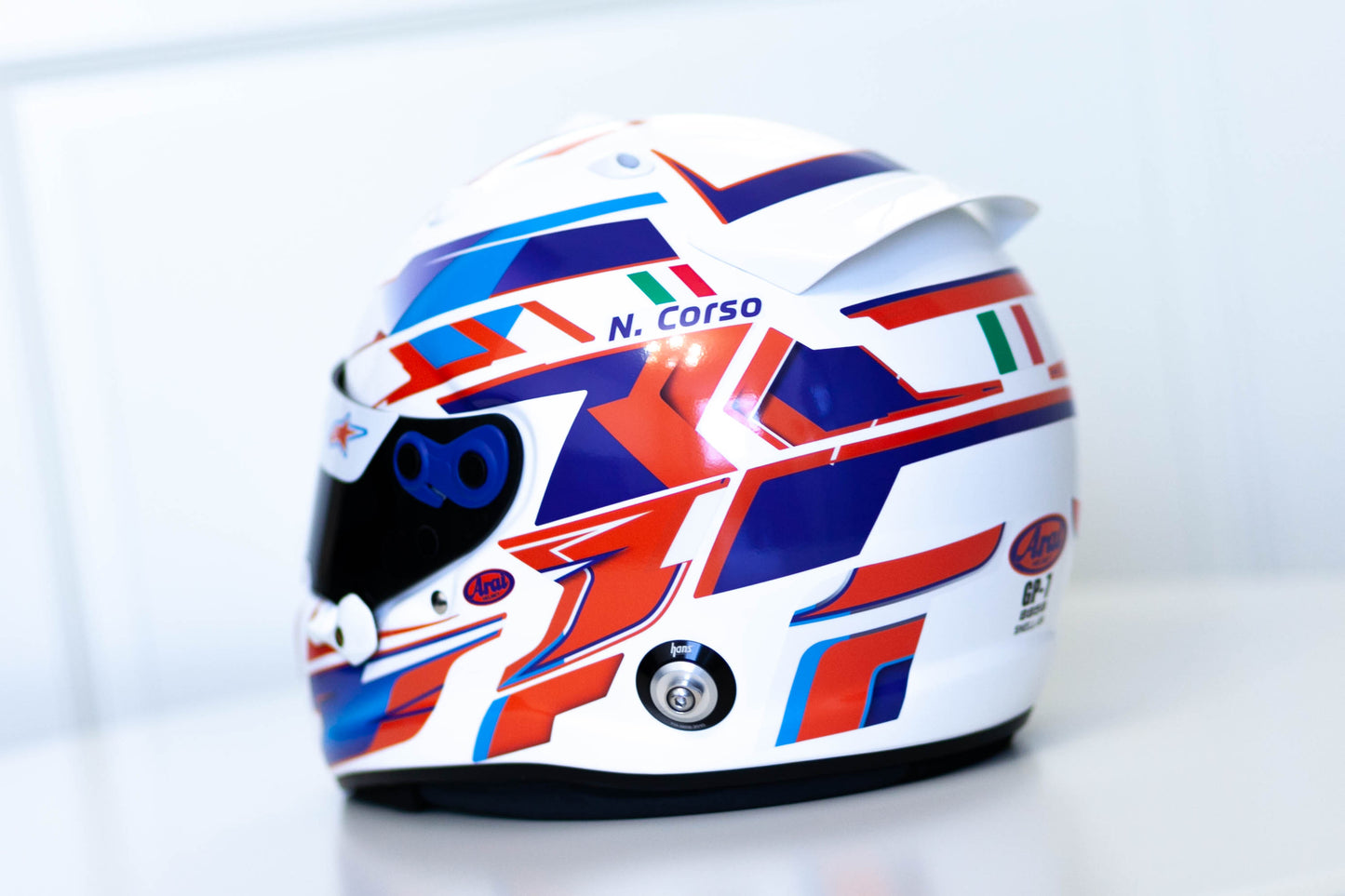 LONATO Sticker Kit for helmet Color Scheme #7 (design pack) (Karting, Motorsport, Moto)