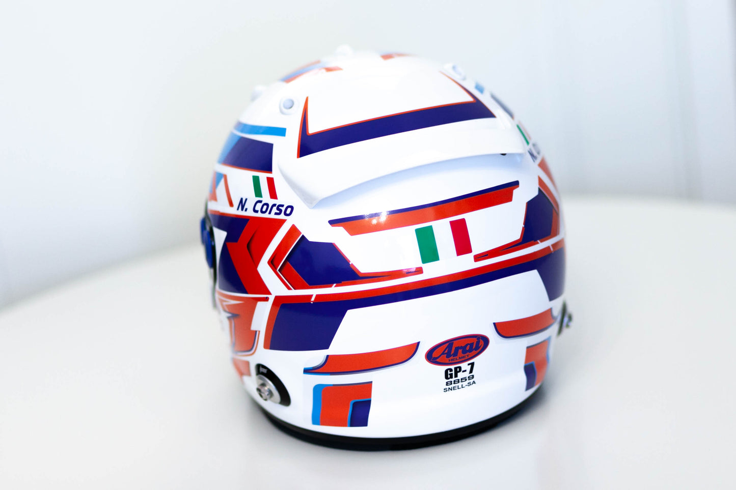 LONATO Sticker Kit for helmet Color Scheme #7 (design pack) (Karting, Motorsport, Moto)