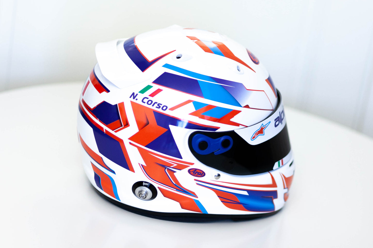LONATO Sticker Kit for helmet Color Scheme #7 (design pack) (Karting, Motorsport, Moto)