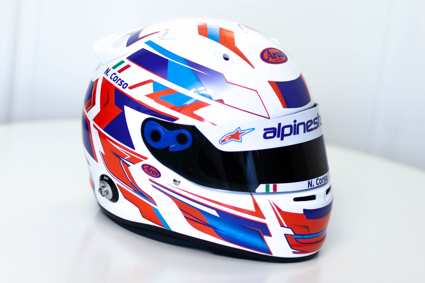 LONATO Sticker Kit for helmet Color Scheme #7 (design pack) (Karting, Motorsport, Moto)