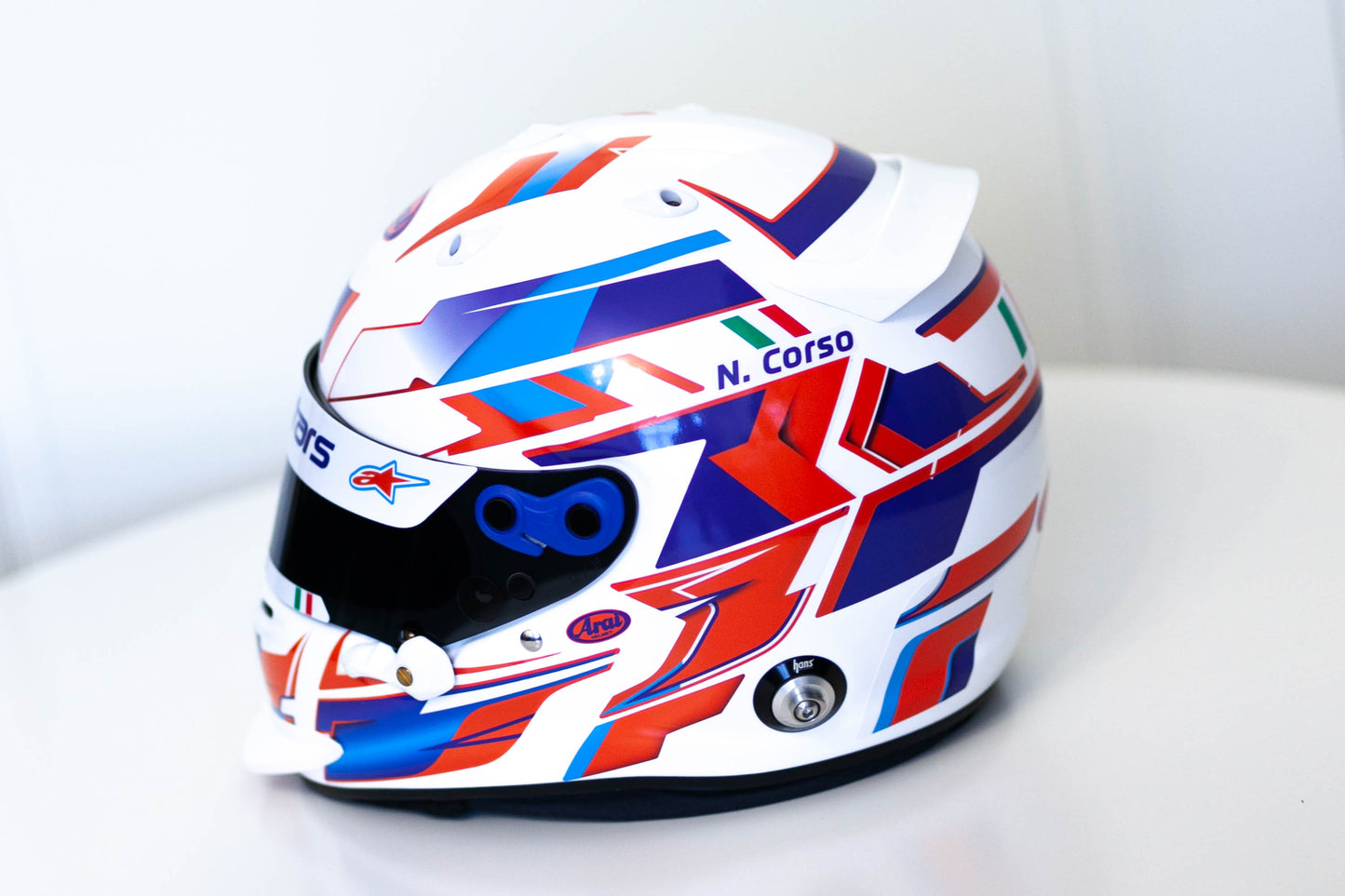 LONATO Sticker Kit for helmet Color Scheme #7 (design pack) (Karting, Motorsport, Moto)
