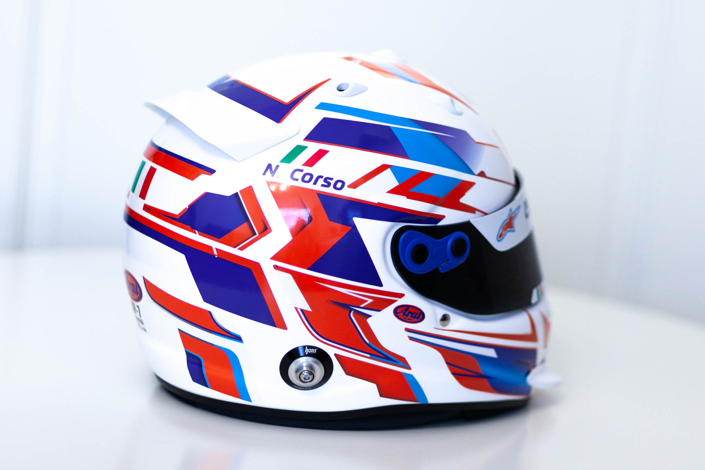 LONATO Sticker Kit for helmet Color Scheme #7 (design pack) (Karting, Motorsport, Moto)