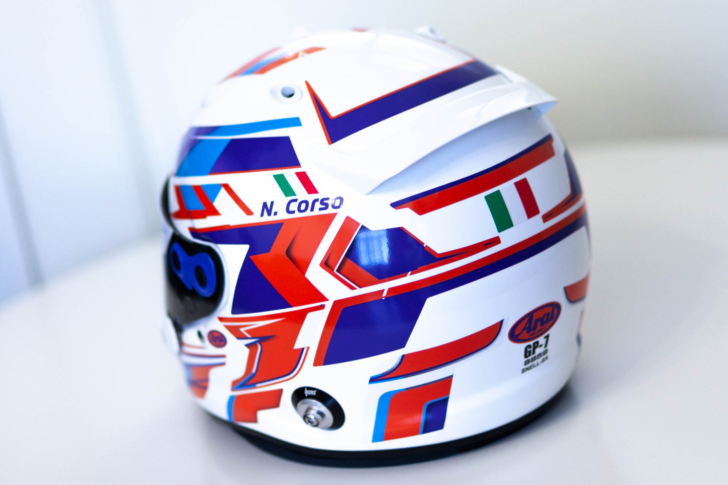 LONATO Sticker Kit for helmet Color Scheme #7 (design pack) (Karting, Motorsport, Moto)