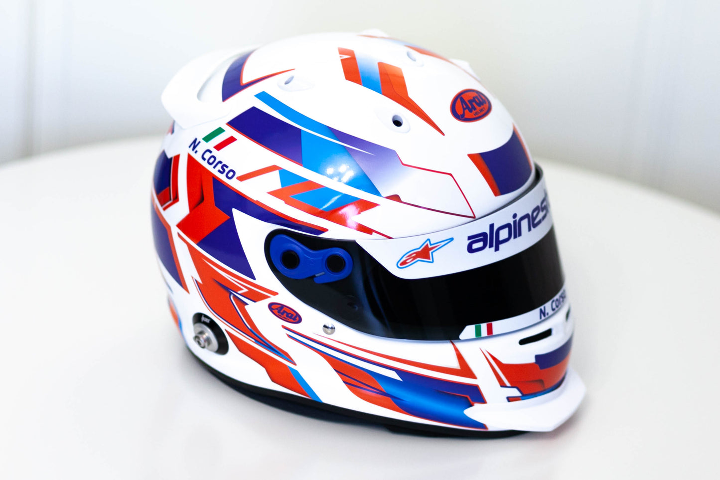 LONATO Sticker Kit for helmet Color Scheme #7 (design pack) (Karting, Motorsport, Moto)