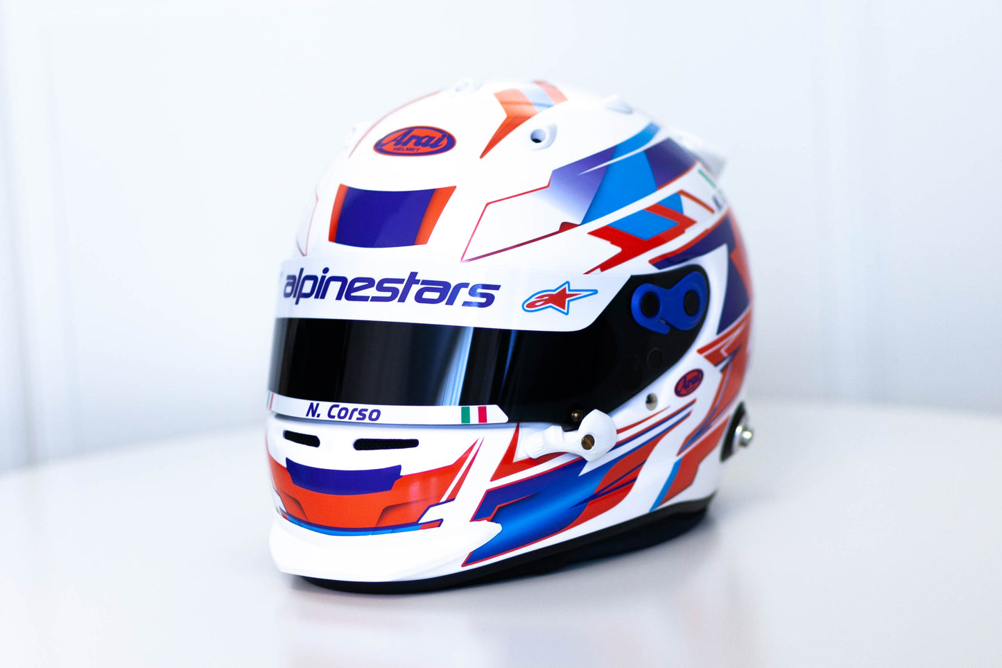 LONATO Sticker Kit for helmet Color Scheme #7 (design pack) (Karting, Motorsport, Moto)