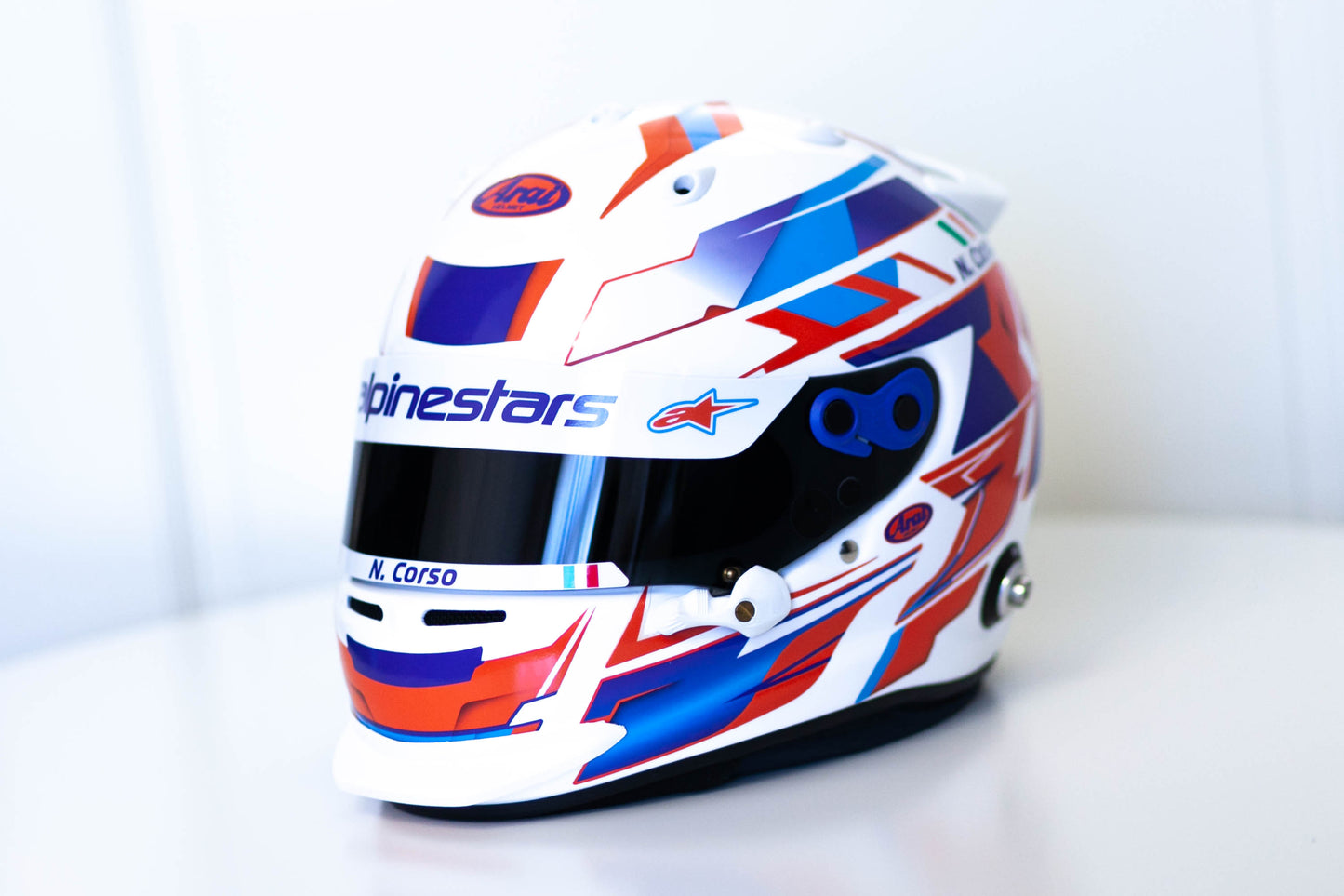 LONATO Sticker Kit for helmet Color Scheme #7 (design pack) (Karting, Motorsport, Moto)