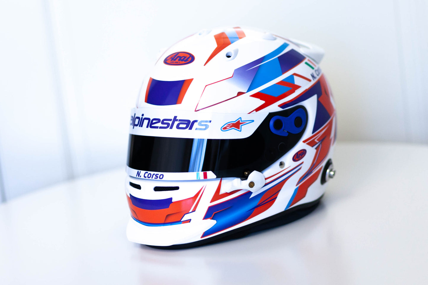 LONATO Sticker Kit for helmet Color Scheme #7 (design pack) (Karting, Motorsport, Moto)