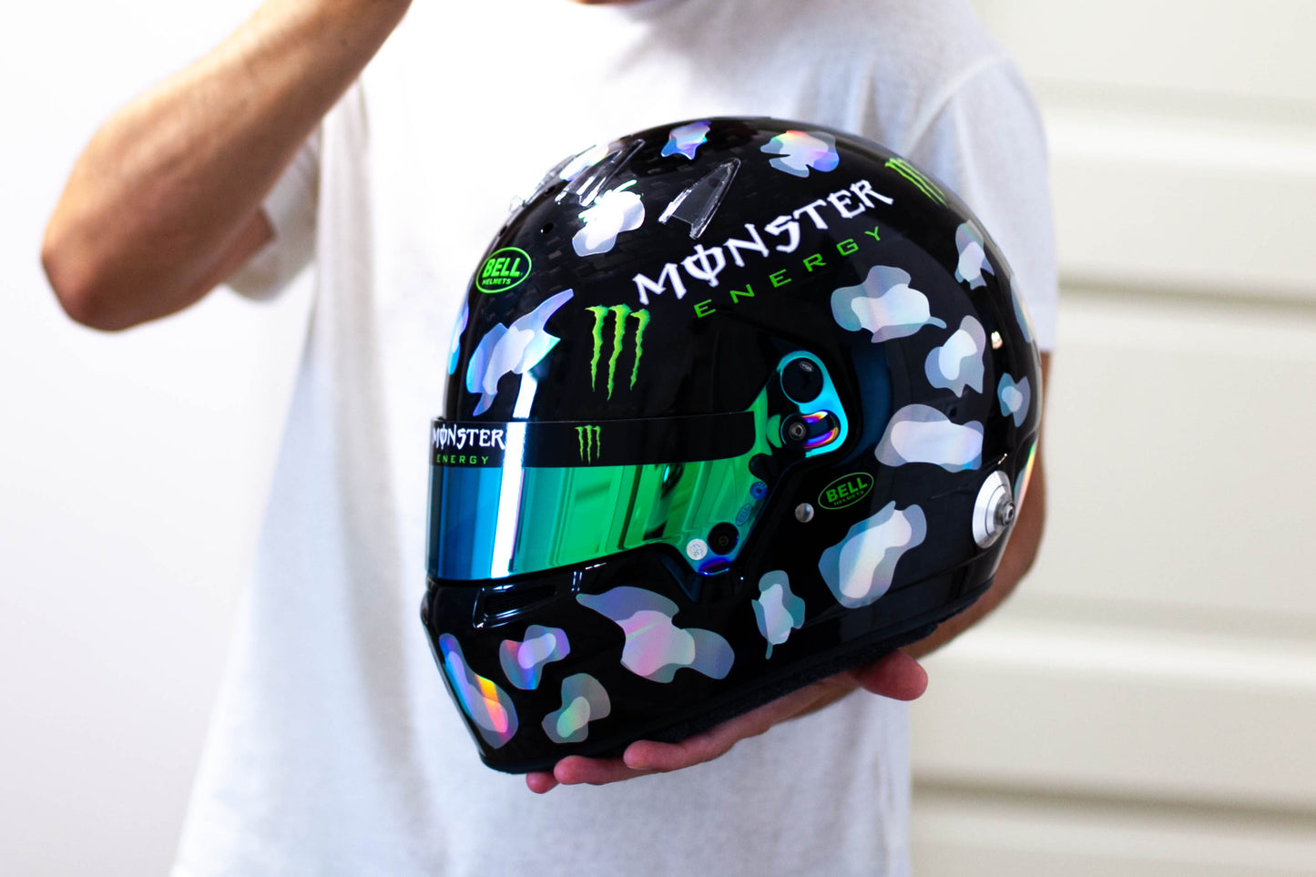 Cheetah Monster Energy sticker CHROME kit (design pack) (Karting, Motorsport, Moto)